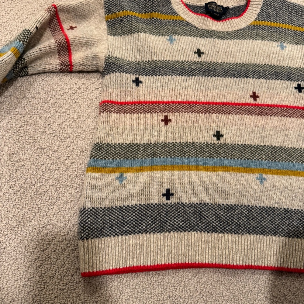 Pendleton Wool Sweater Size Small - image 3